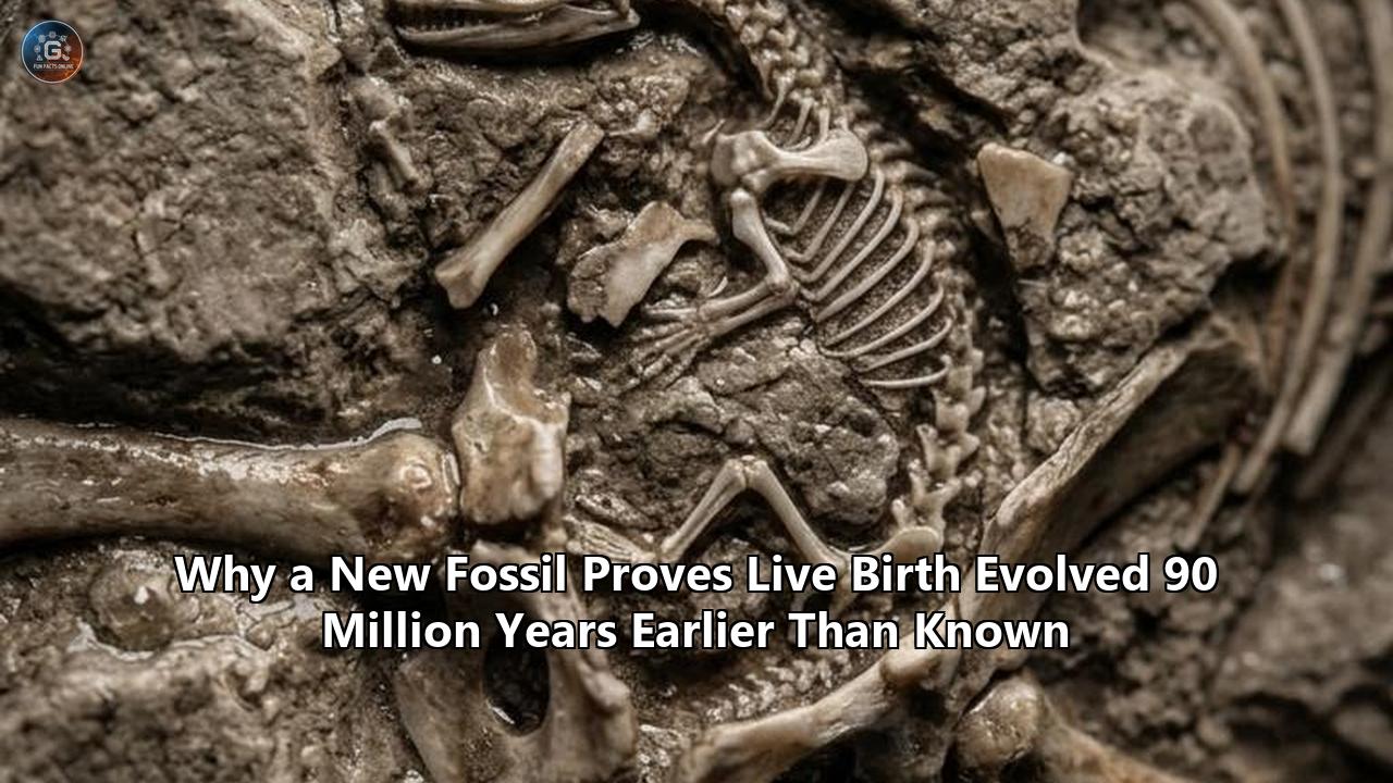 Why a New Fossil Proves Live Birth Evolved 90 Million Years Earlier Than Known