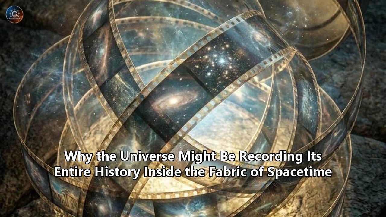 Why the Universe Might Be Recording Its Entire History Inside the Fabric of Spacetime