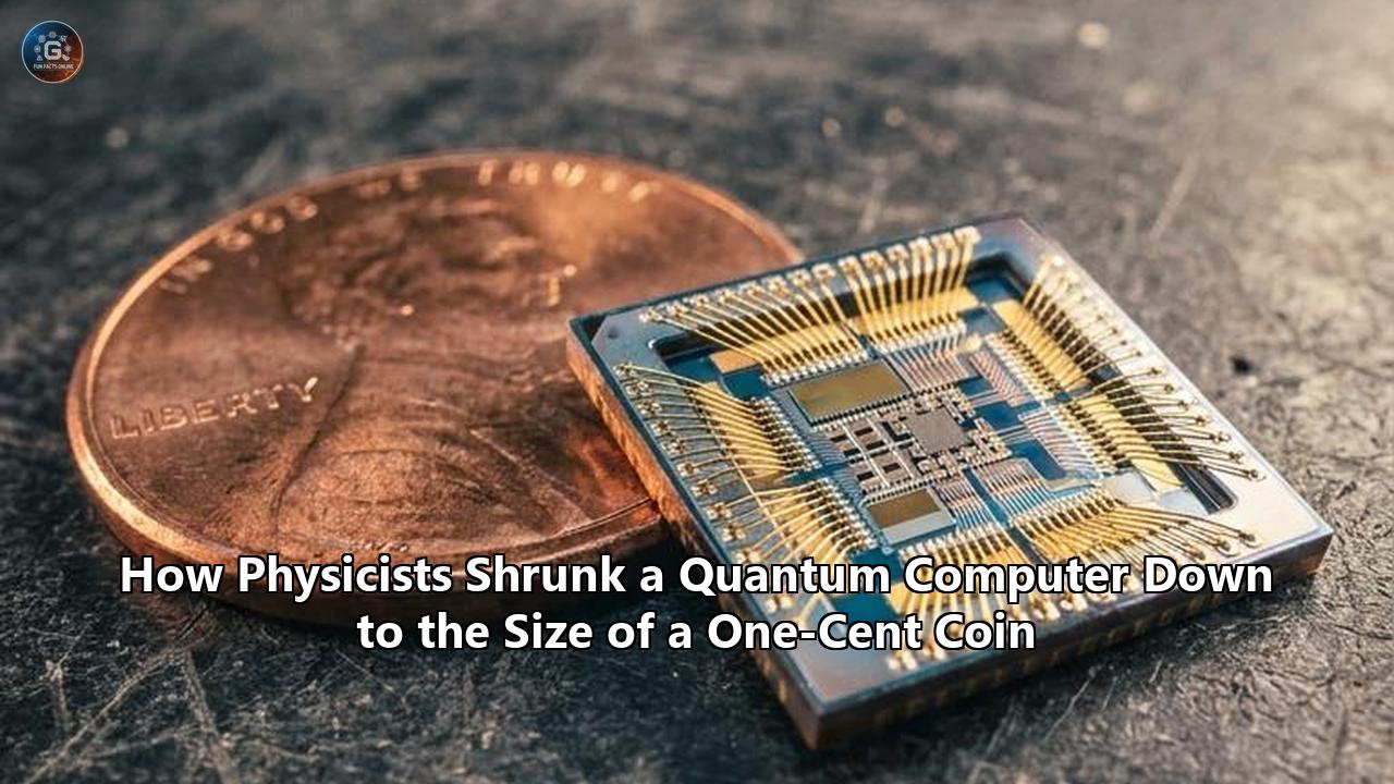 How Physicists Shrunk a Quantum Computer Down to the Size of a One-Cent Coin