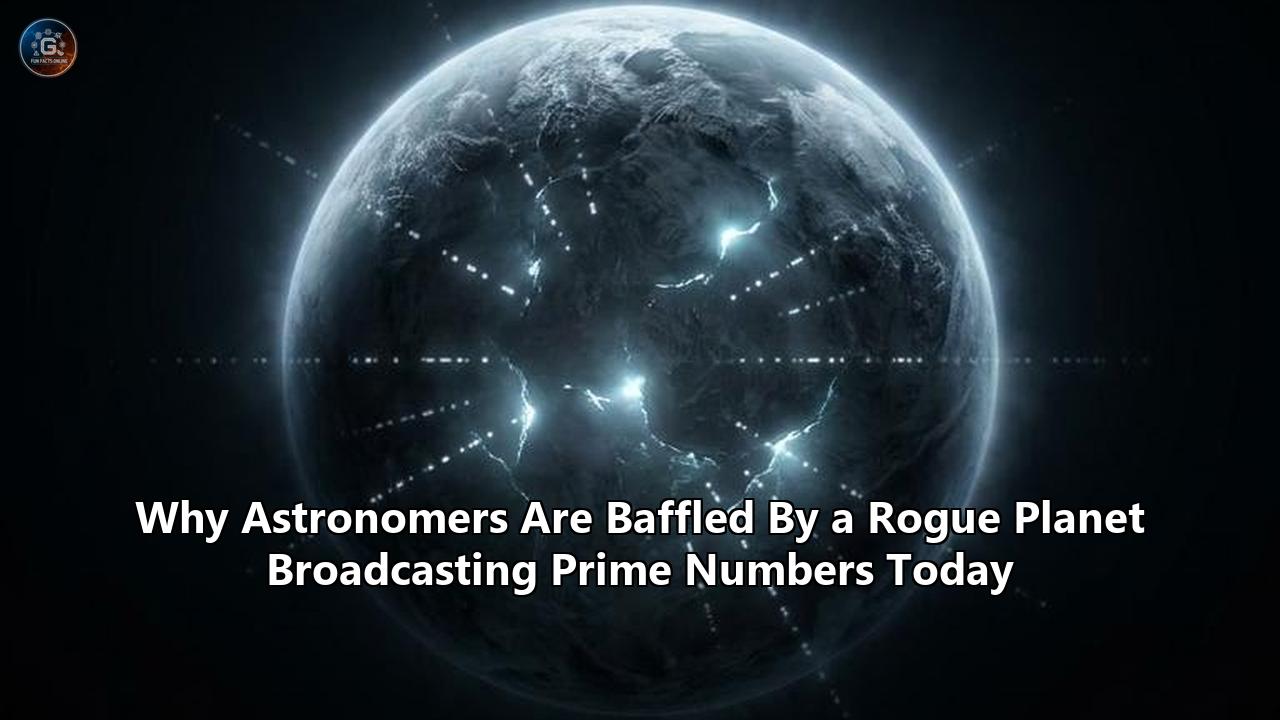 Why Astronomers Are Baffled By a Rogue Planet Broadcasting Prime Numbers Today