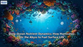 Deep-Ocean Nutrient Dynamics: How Hurricanes Stir the Abyss to Fuel Surface Life