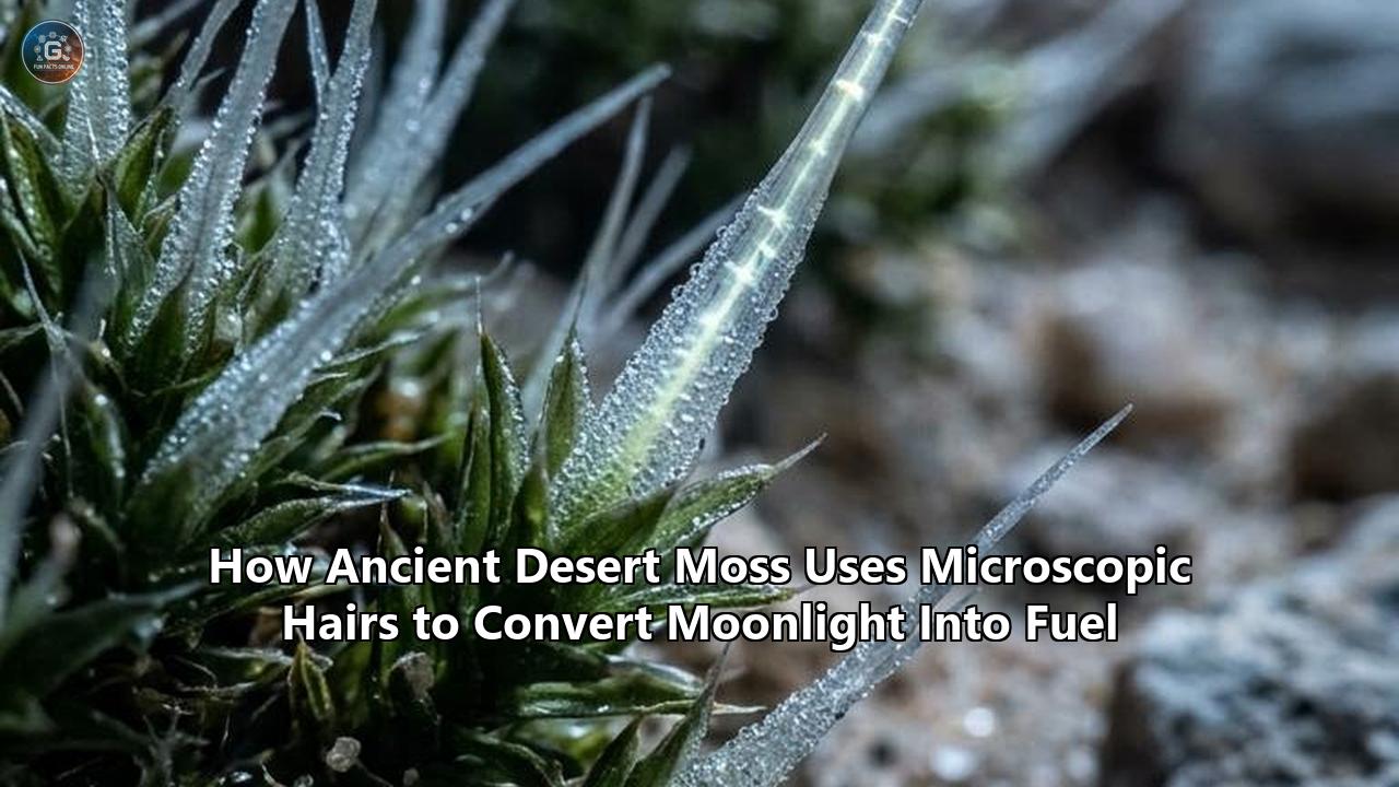 How Ancient Desert Moss Uses Microscopic Hairs to Convert Moonlight Into Fuel