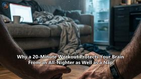 Why a 20-Minute Workout Protects Your Brain From an All-Nighter as Well as a Nap