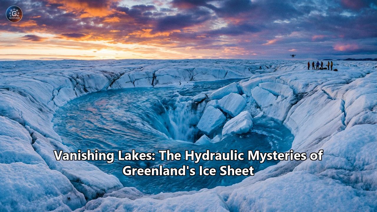Vanishing Lakes: The Hydraulic Mysteries of Greenland's Ice Sheet