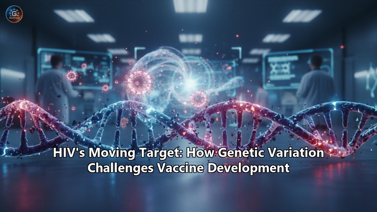 HIV's Moving Target: How Genetic Variation Challenges Vaccine Development