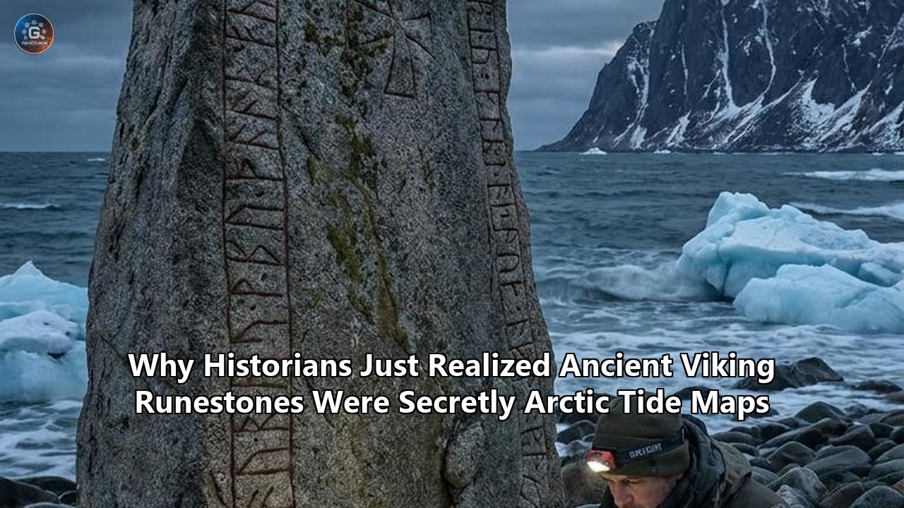 Why Historians Just Realized Ancient Viking Runestones Were Secretly Arctic Tide Maps