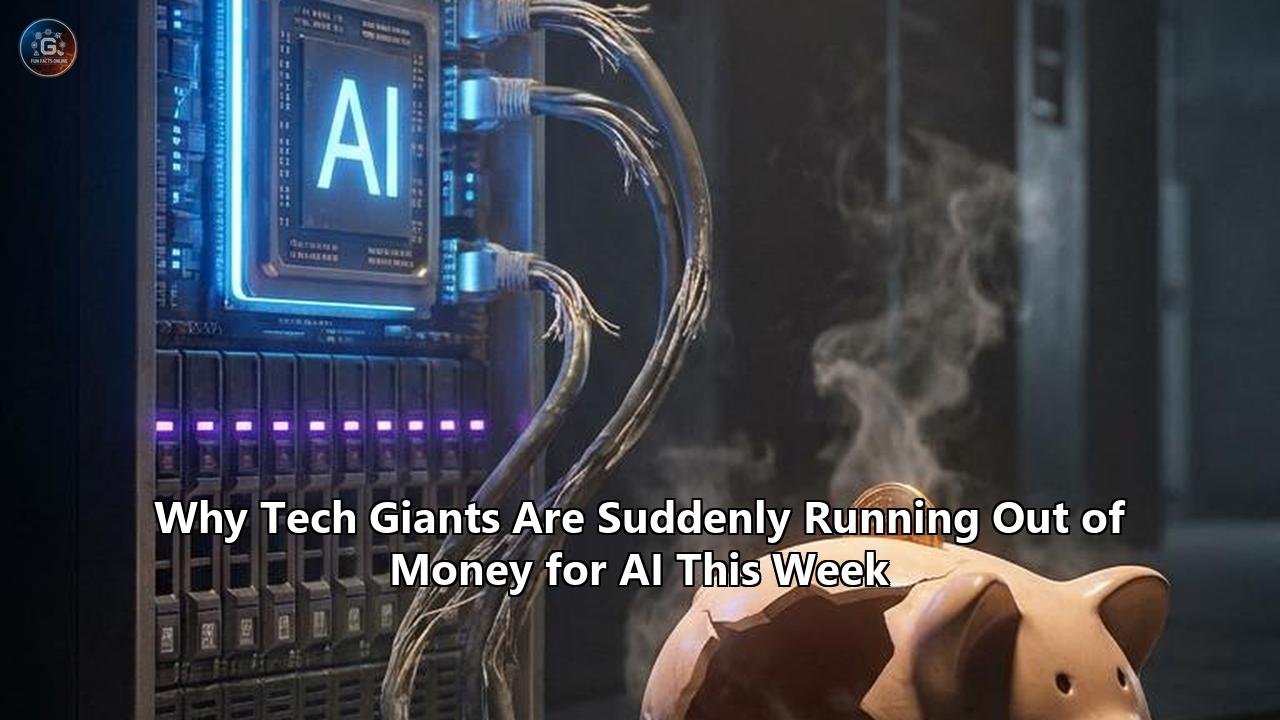 Why Tech Giants Are Suddenly Running Out of Money for AI This Week