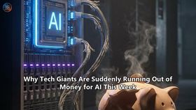 Why Tech Giants Are Suddenly Running Out of Money for AI This Week