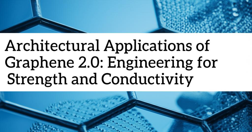 Architectural Applications of Graphene 2.0: Engineering for Strength and Conductivity