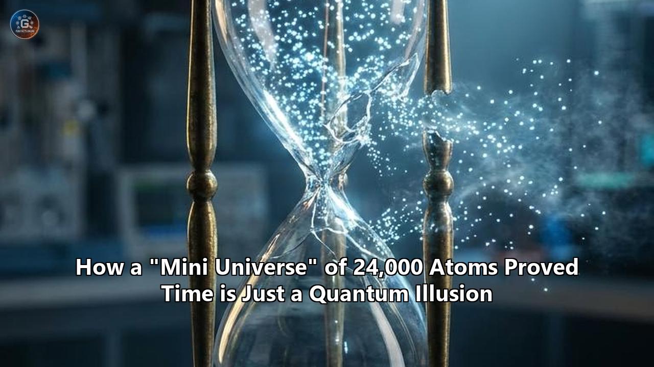 How a "Mini Universe" of 24,000 Atoms Proved Time is Just a Quantum Illusion