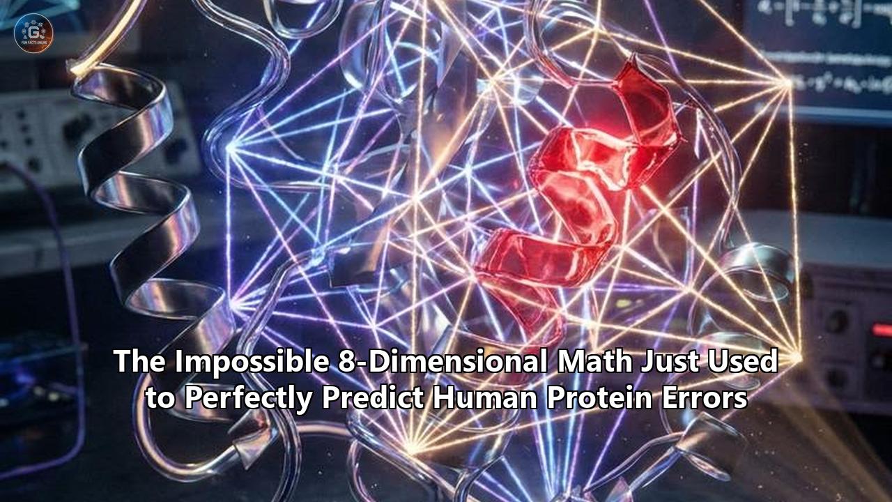 The Impossible 8-Dimensional Math Just Used to Perfectly Predict Human Protein Errors