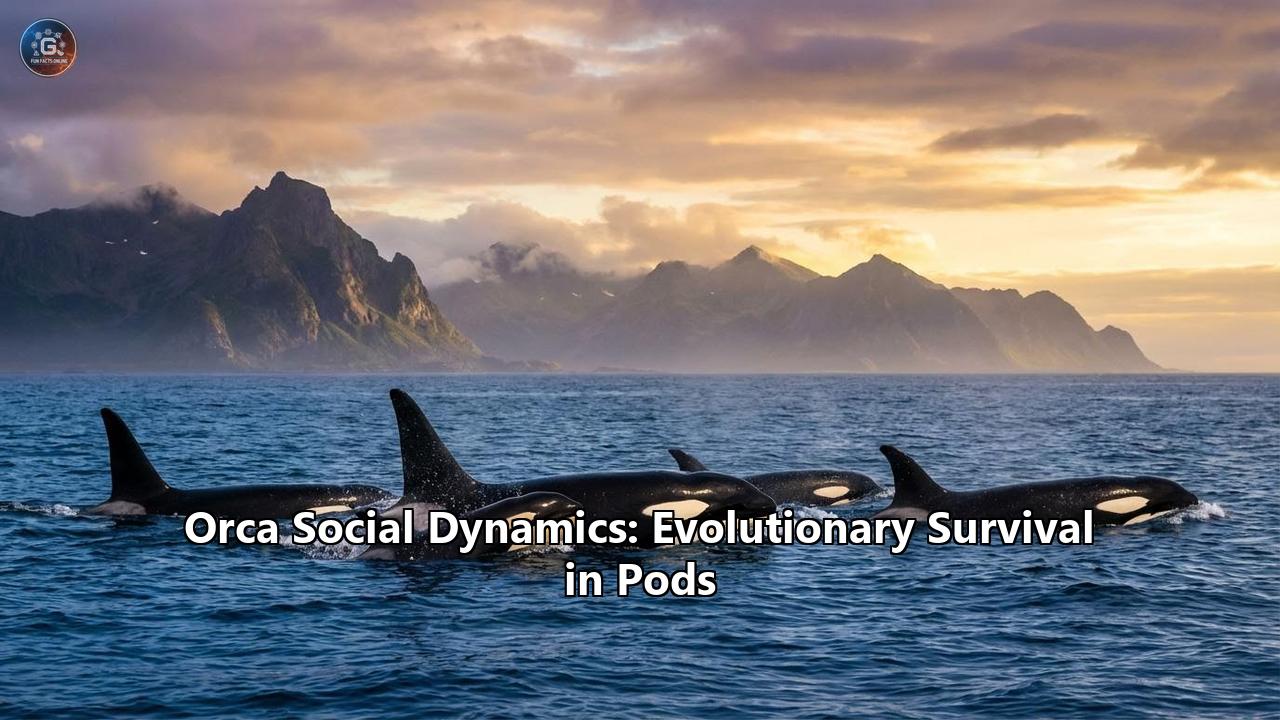 Orca Social Dynamics: Evolutionary Survival in Pods