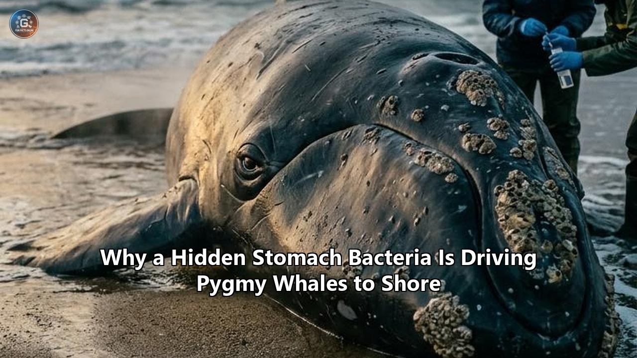 Why a Hidden Stomach Bacteria Is Driving Pygmy Whales to Shore