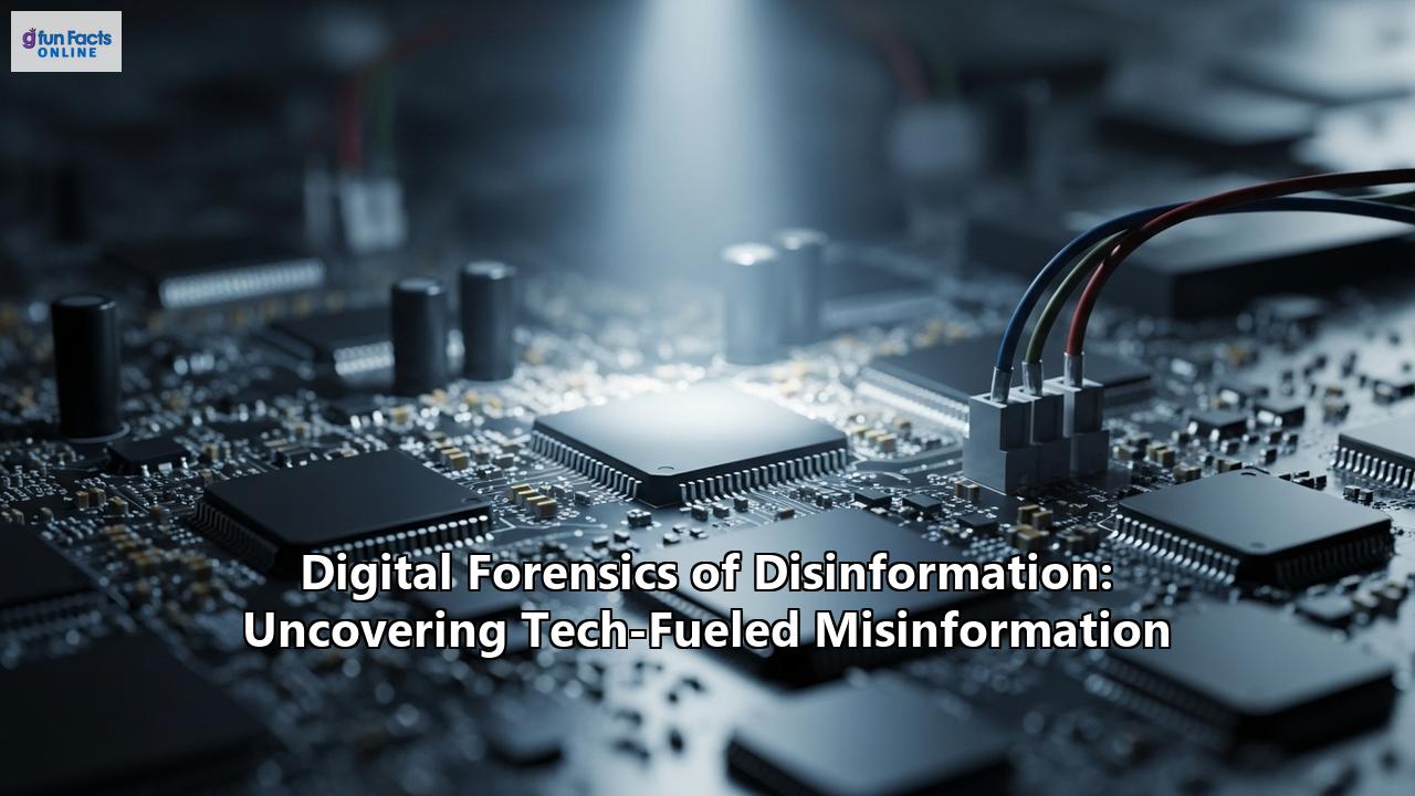 Digital Forensics of Disinformation: Uncovering Tech-Fueled Misinformation