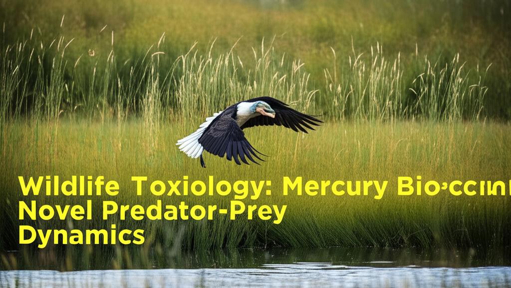 Wildlife Toxicology: Mercury Bioaccumulation in Novel Predator-Prey Dynamics