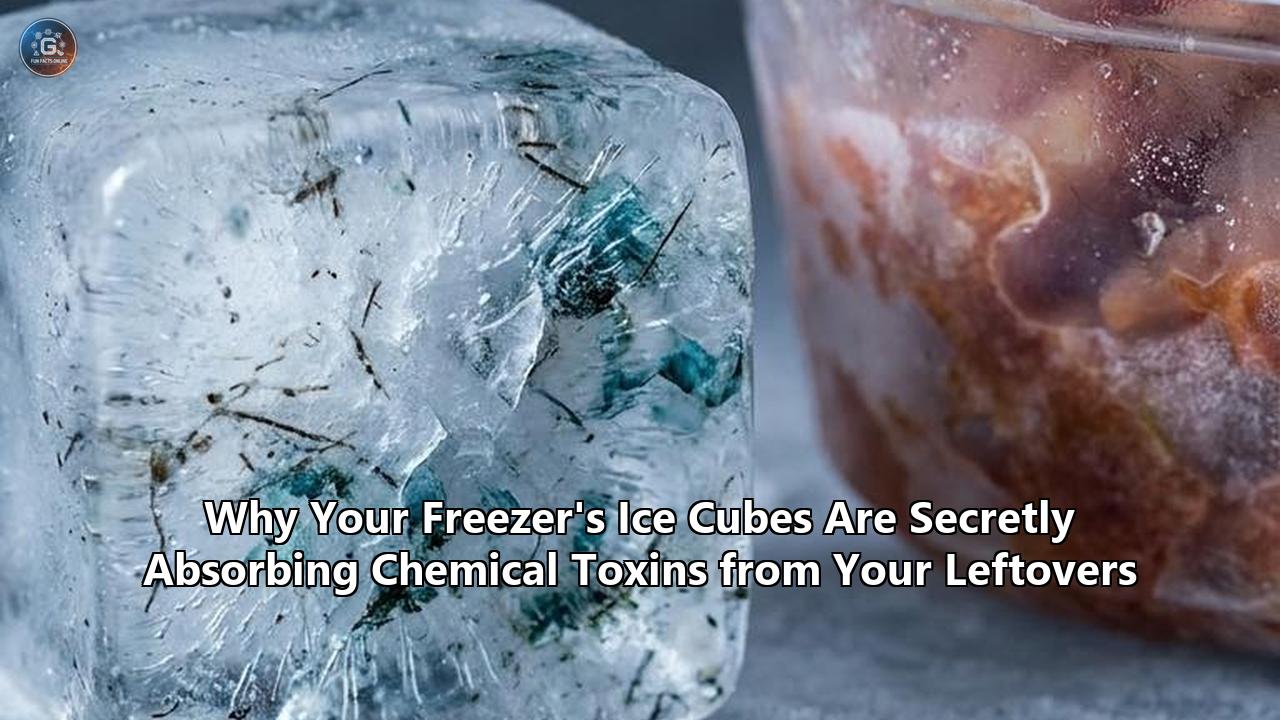 Why Your Freezer's Ice Cubes Are Secretly Absorbing Chemical Toxins from Your Leftovers