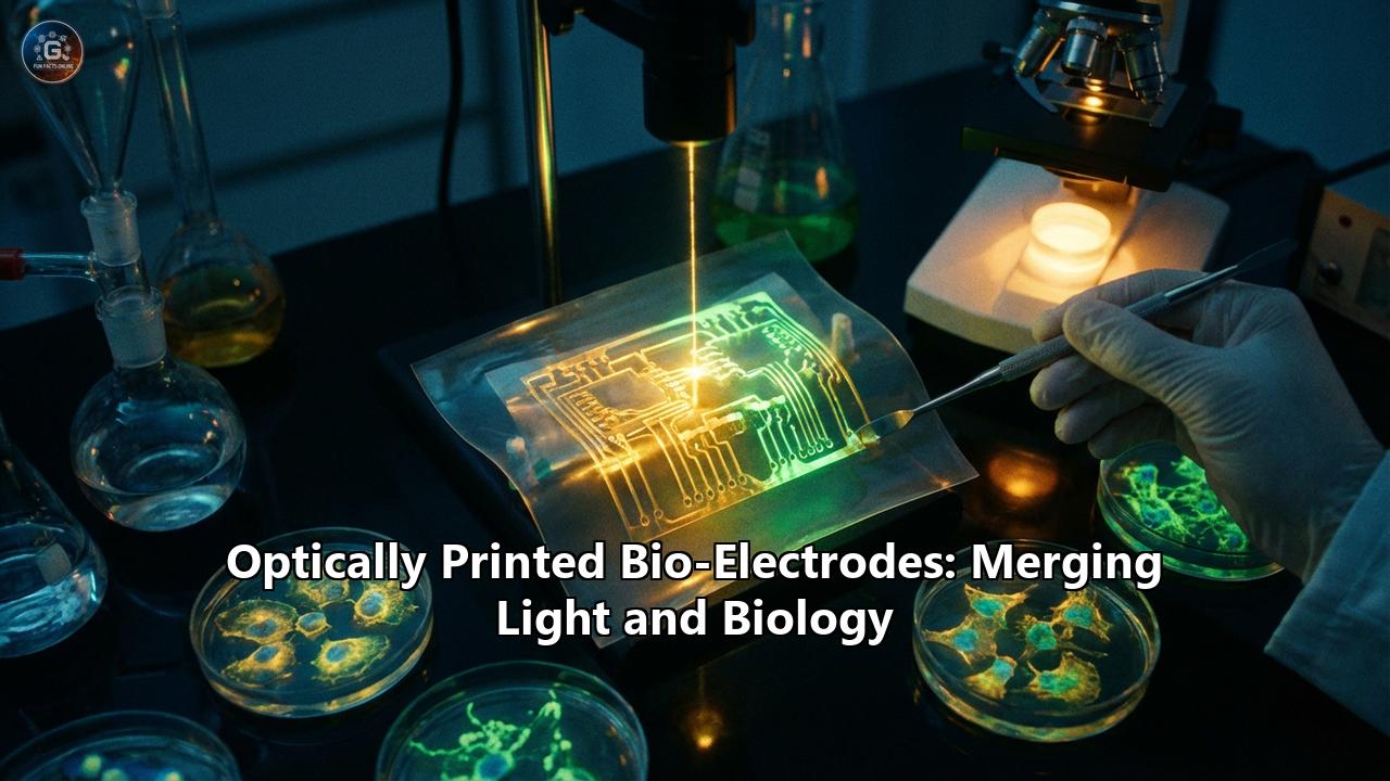 Optically Printed Bio-Electrodes: Merging Light and Biology