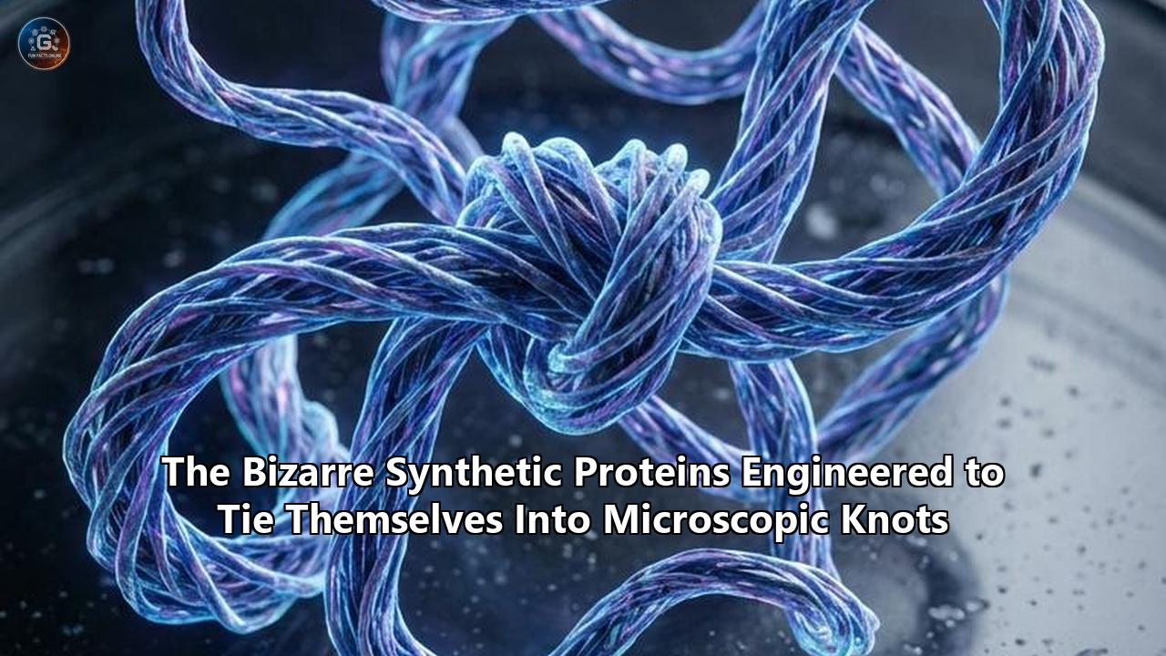 The Bizarre Synthetic Proteins Engineered to Tie Themselves Into Microscopic Knots