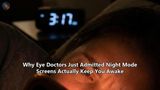 Why Eye Doctors Just Admitted Night Mode Screens Actually Keep You Awake