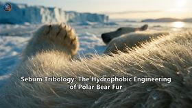 Sebum Tribology: The Hydrophobic Engineering of Polar Bear Fur