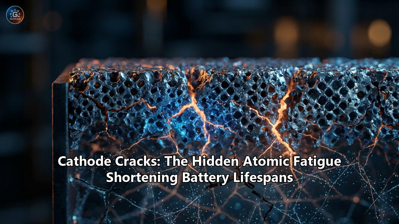 Cathode Cracks: The Hidden Atomic Fatigue Shortening Battery Lifespans