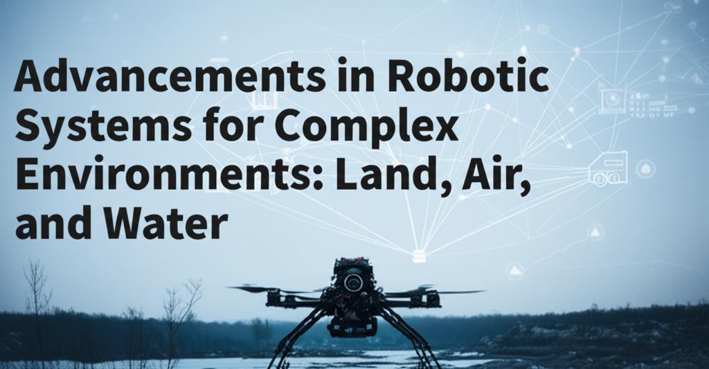 Advancements in Robotic Systems for Complex Environments: Land, Air, and Water