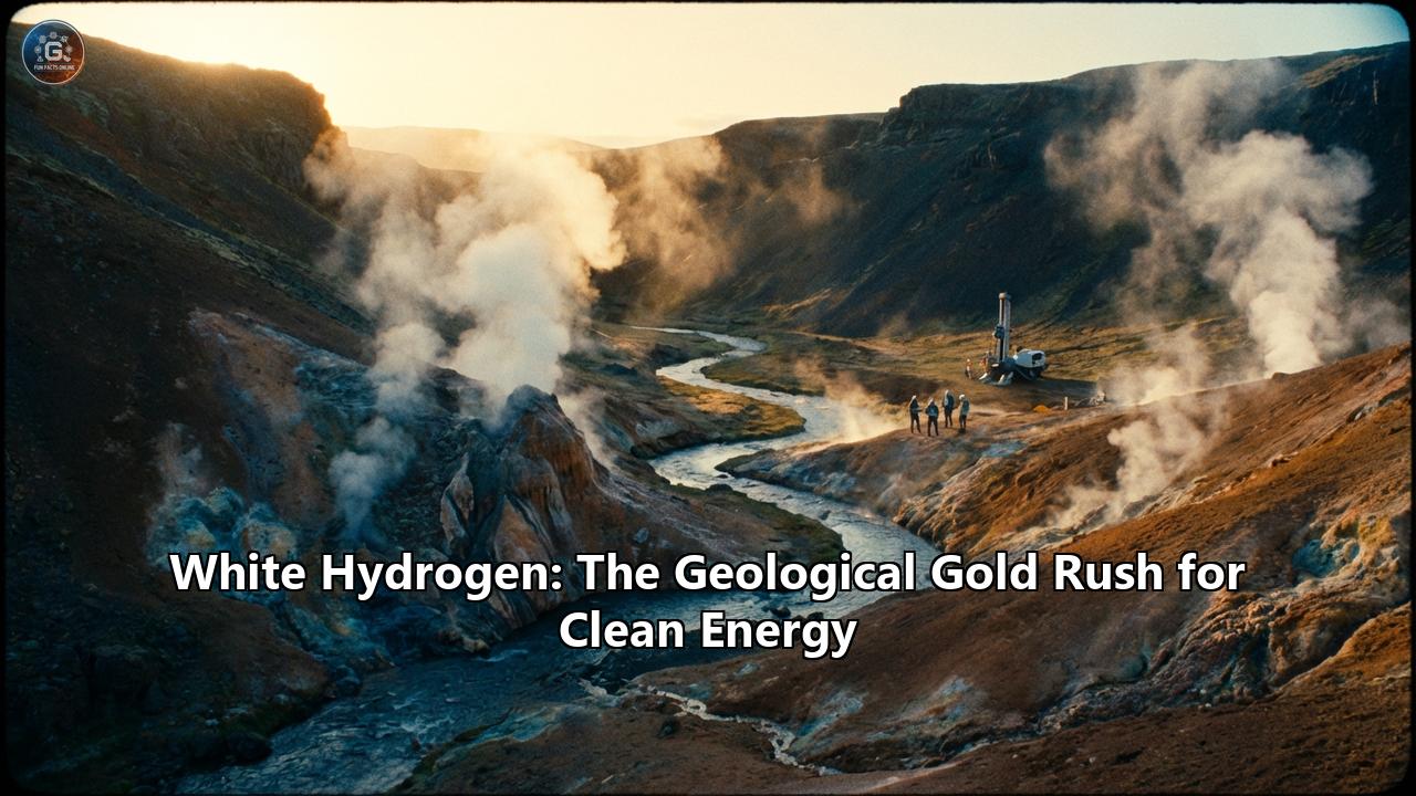 White Hydrogen: The Geological Gold Rush for Clean Energy