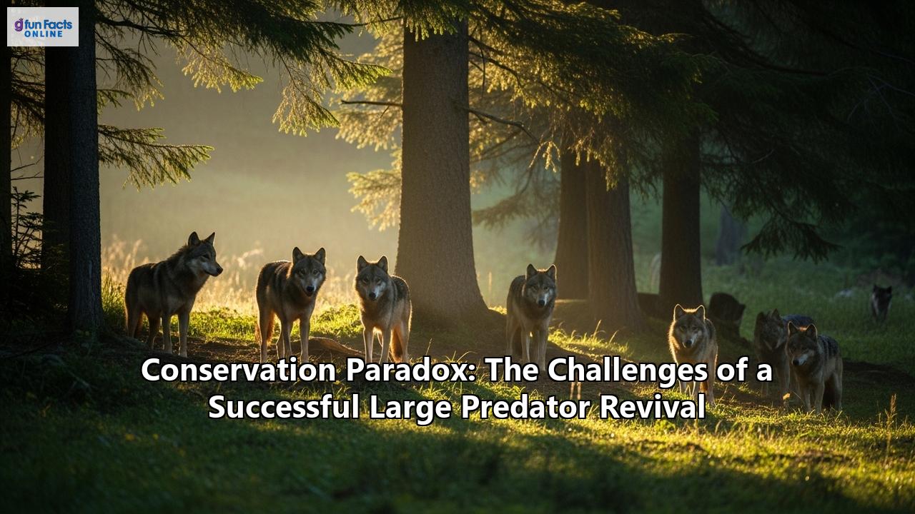 Conservation Paradox: The Challenges of a Successful Large Predator Revival