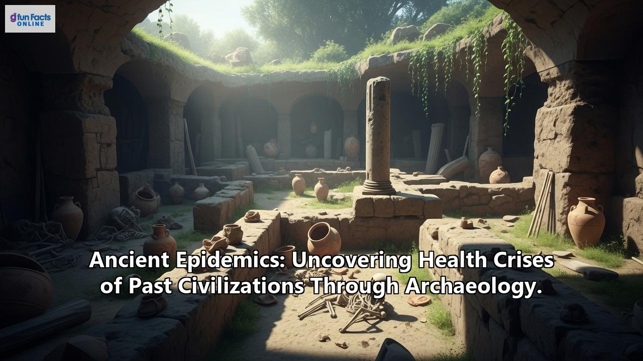 Ancient Epidemics: Uncovering Health Crises of Past Civilizations Through Archaeology.