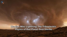 Martian Mini-Lightning: The Triboelectric Physics of Red Planet Dust Storms