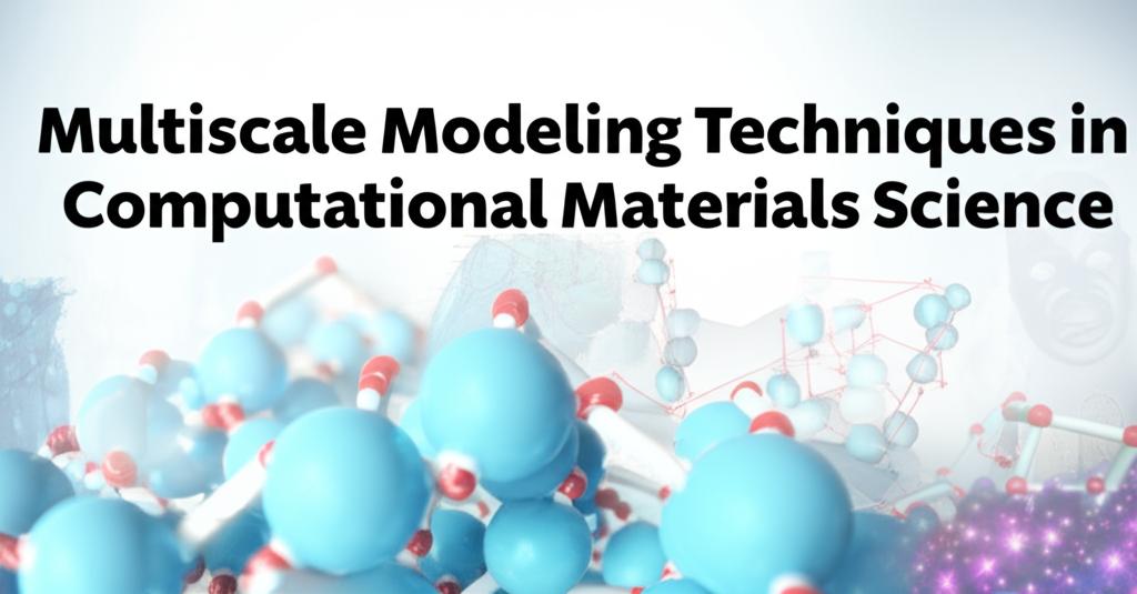 Multiscale Modeling Techniques in Computational Materials Science
