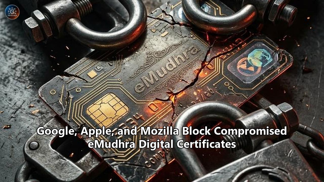 Google, Apple, and Mozilla Block Compromised eMudhra Digital Certificates