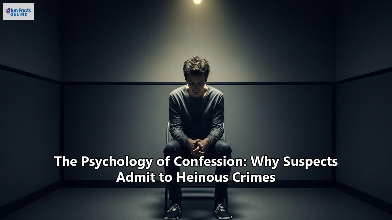 The Psychology of Confession: Why Suspects Admit to Heinous Crimes