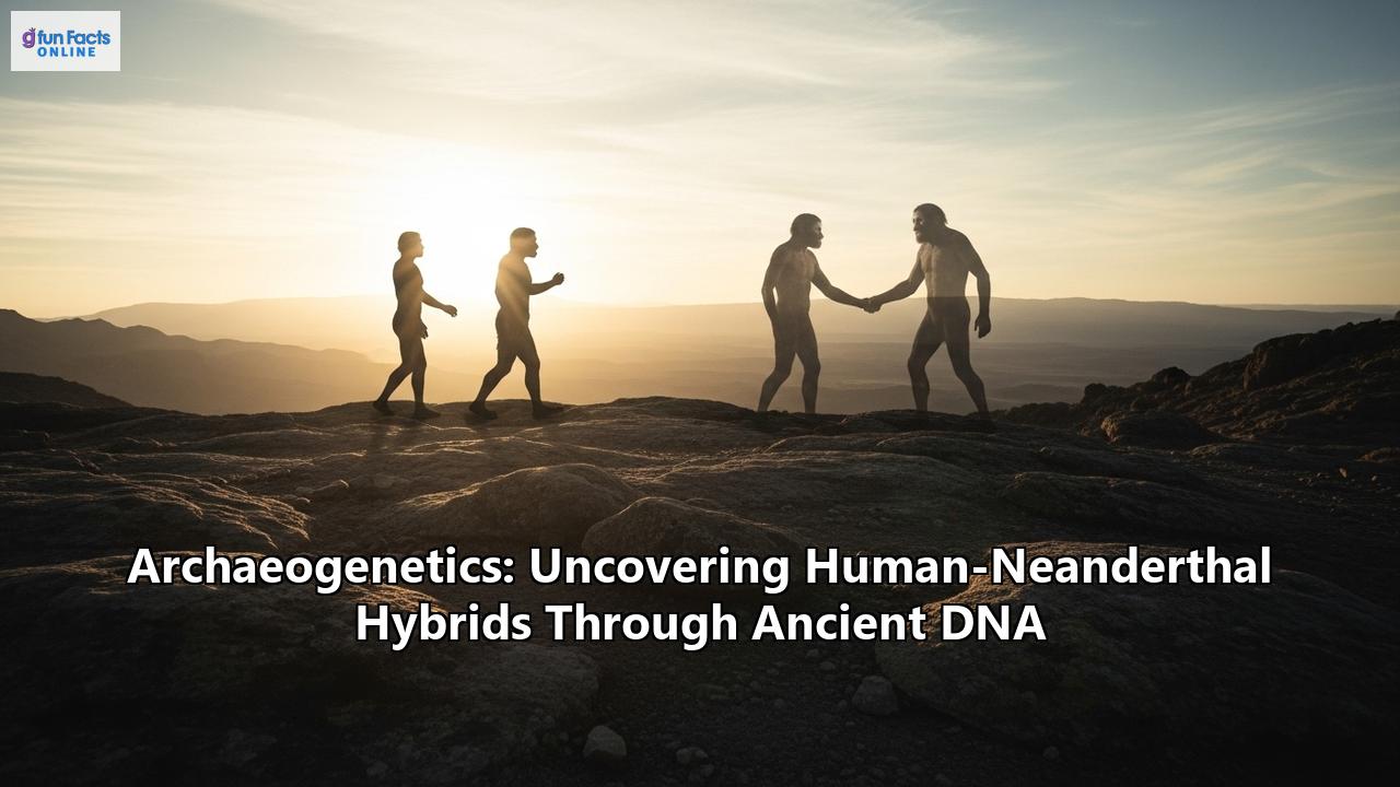 Archaeogenetics: Uncovering Human-Neanderthal Hybrids Through Ancient DNA