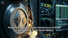 Flash Loan Attacker Seizes Governance of X100 on Ethereum to Drain $4.85 Million