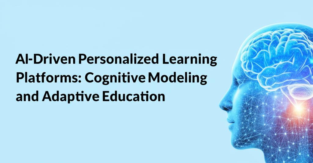 AI-Driven Personalized Learning Platforms: Cognitive Modeling and Adaptive Education