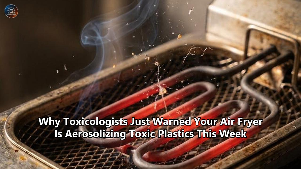 Why Toxicologists Just Warned Your Air Fryer Is Aerosolizing Toxic Plastics This Week