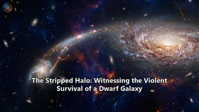 The Stripped Halo: Witnessing the Violent Survival of a Dwarf Galaxy