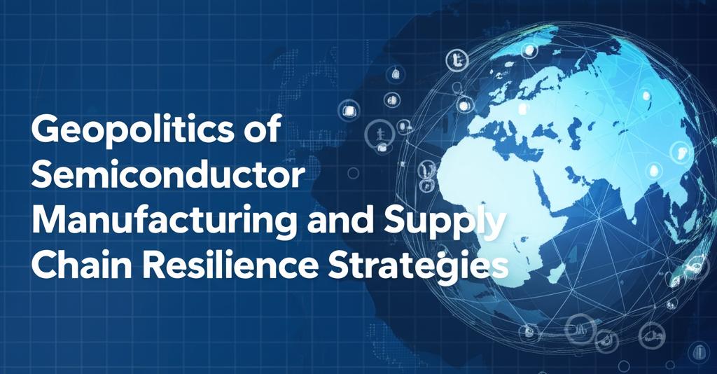 Geopolitics of Semiconductor Manufacturing and Supply Chain Resilience Strategies
