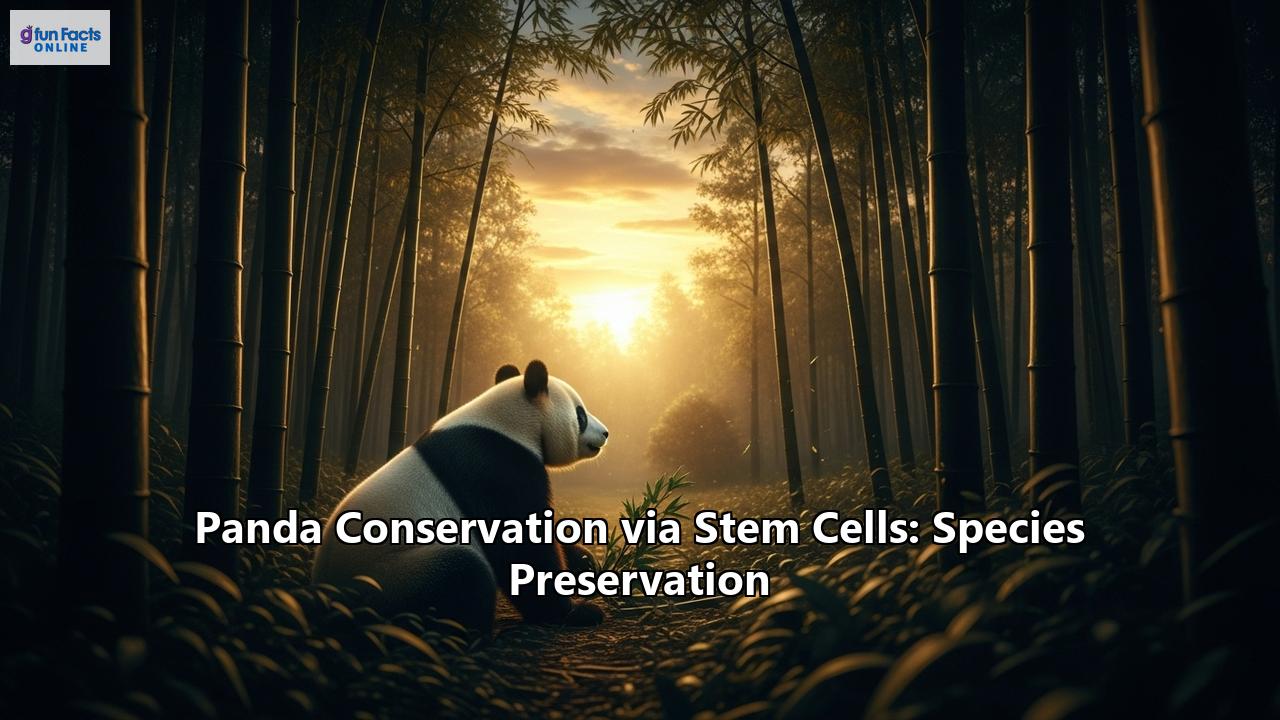 Panda Conservation via Stem Cells: Species Preservation