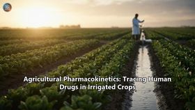 Agricultural Pharmacokinetics: Tracing Human Drugs in Irrigated Crops