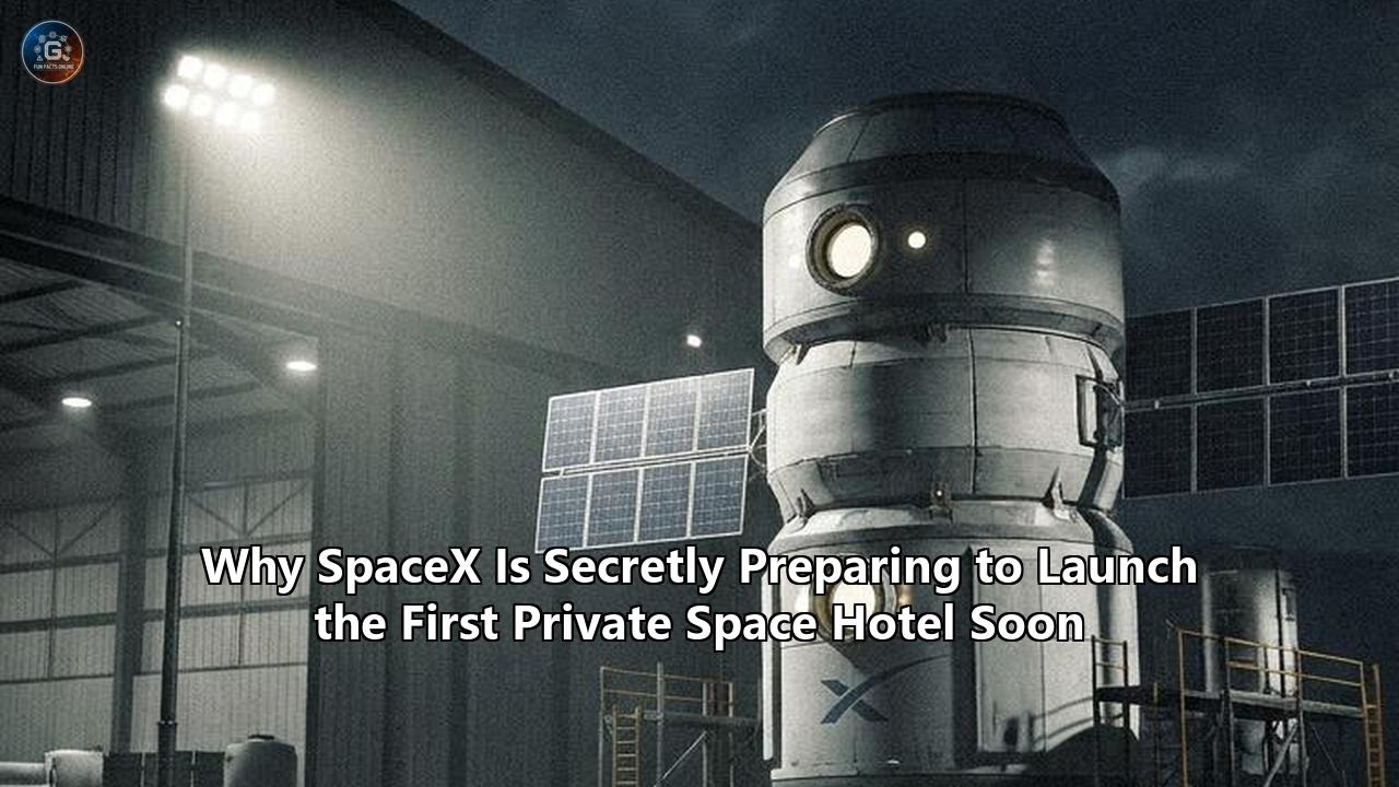 Why SpaceX Is Secretly Preparing to Launch the First Private Space Hotel Soon