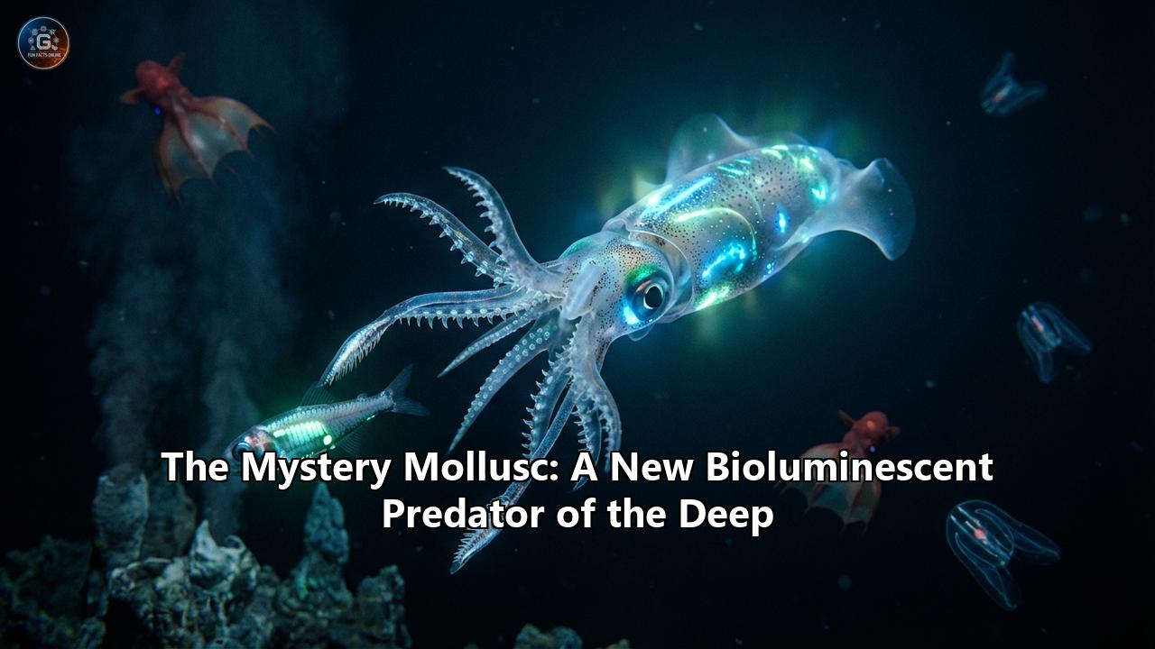 The Mystery Mollusc: A New Bioluminescent Predator of the Deep