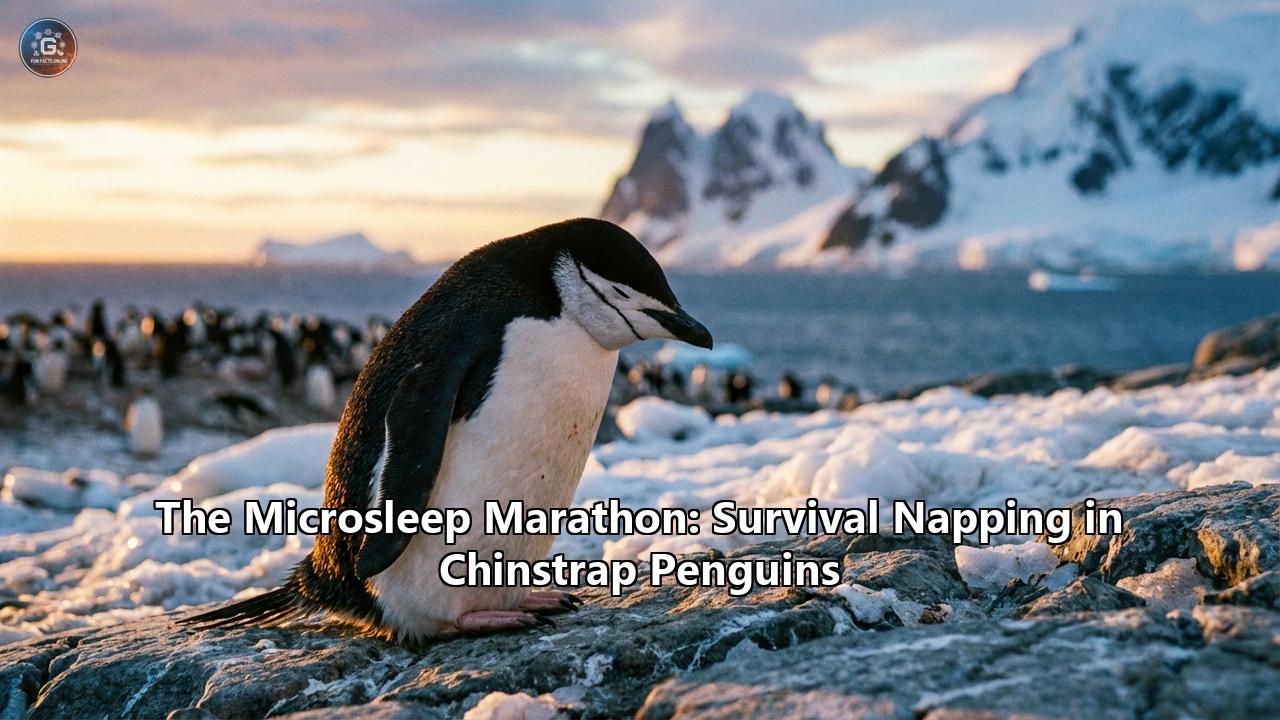 The Microsleep Marathon: Survival Napping in Chinstrap Penguins
