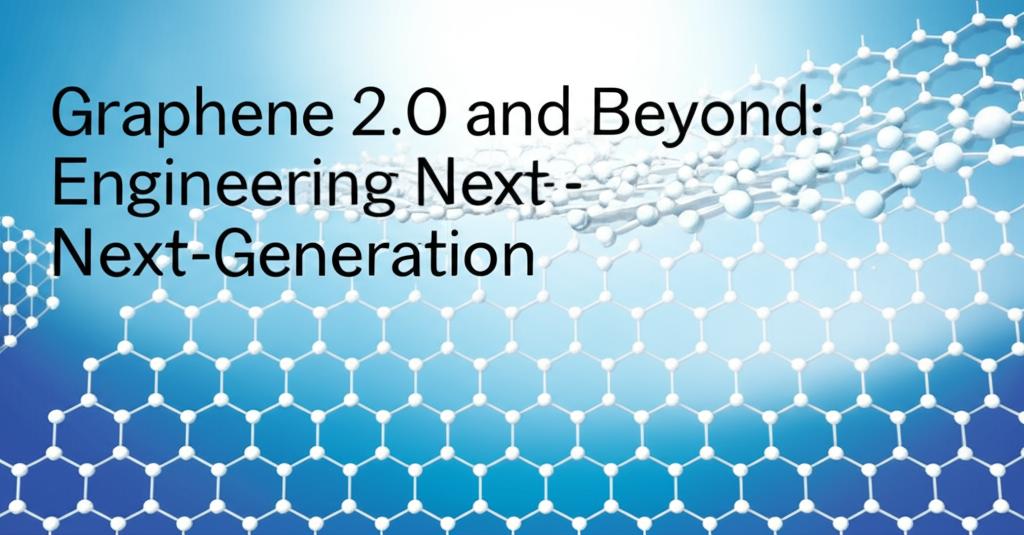 Graphene 2.0 and Beyond: Engineering Next-Generation 2D Materials