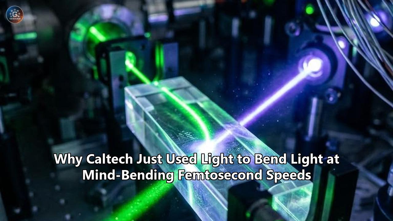 Why Caltech Just Used Light to Bend Light at Mind-Bending Femtosecond Speeds