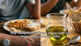 Why Taking Olive Oil Before Eating Carbs Just Stopped Massive Sugar Spikes