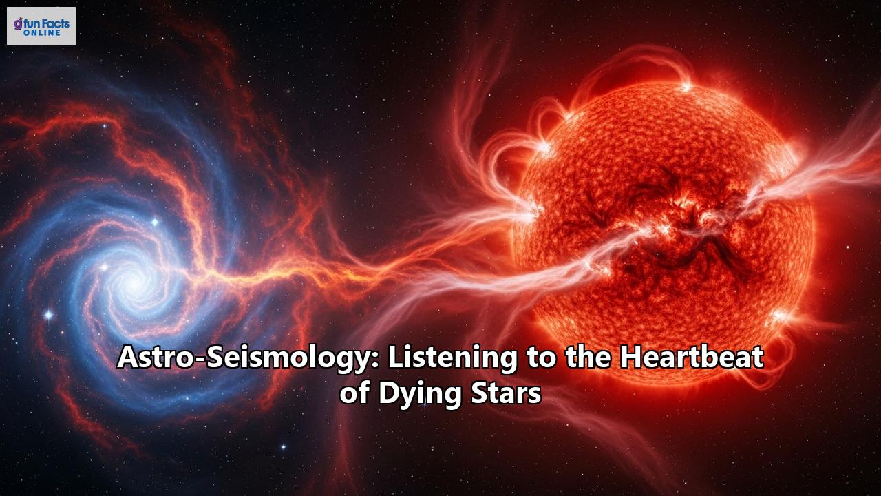 Astro-Seismology: Listening to the Heartbeat of Dying Stars