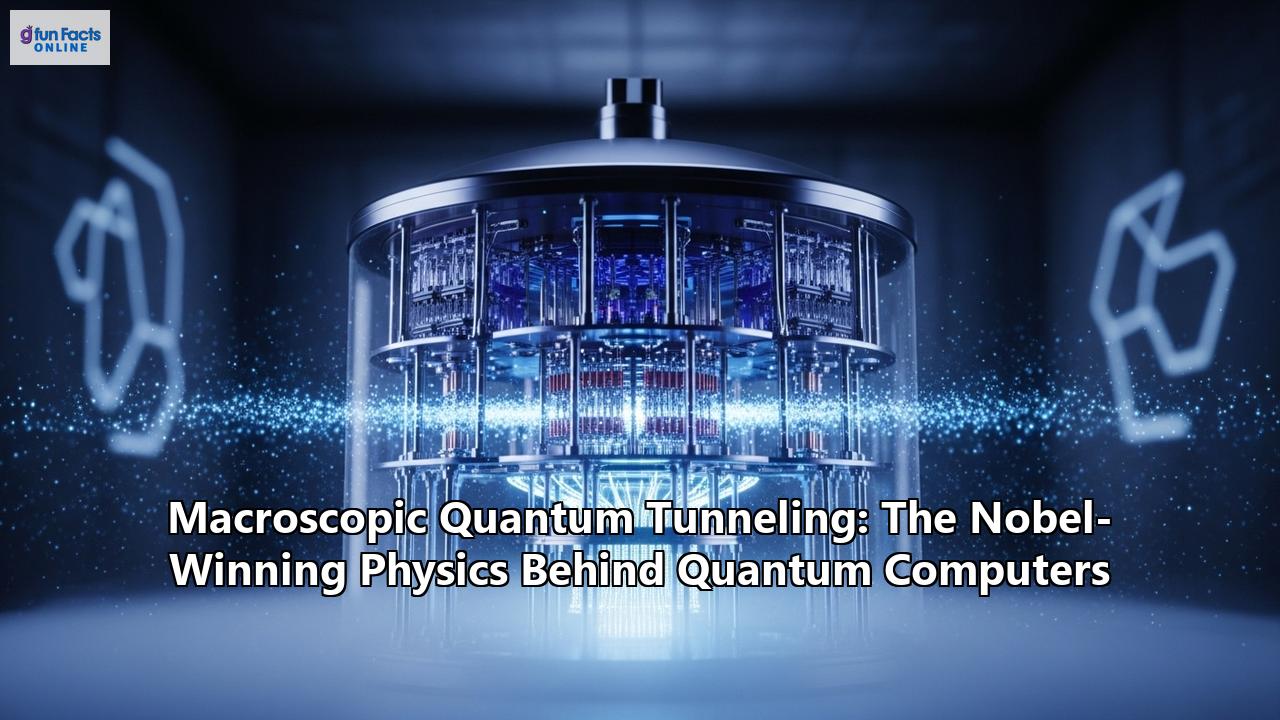 Macroscopic Quantum Tunneling: The Nobel-Winning Physics Behind Quantum Computers