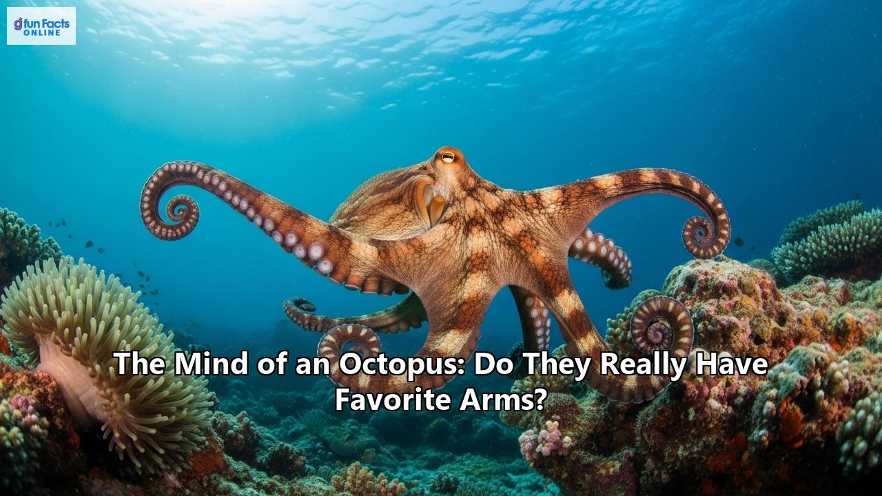The Mind of an Octopus: Do They Really Have Favorite Arms?